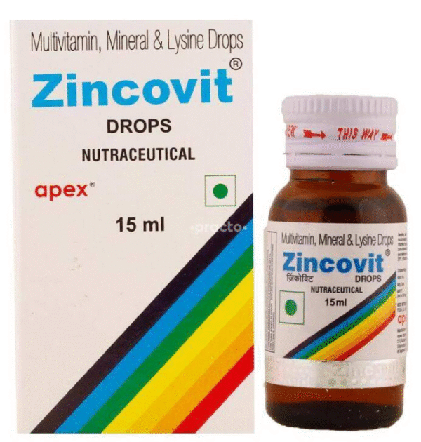 ZINCOVIT DROPS 15ML