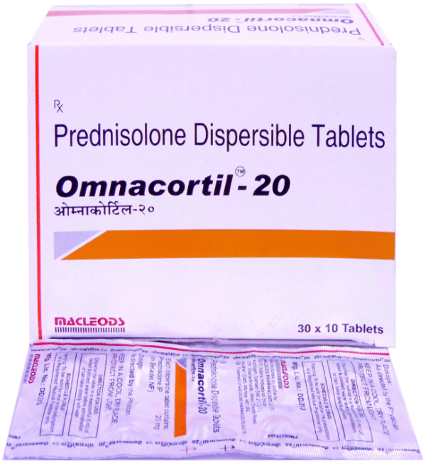 Omnacortil 20mg Tab