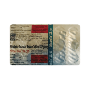 Nicardia Xl 30mg Tab