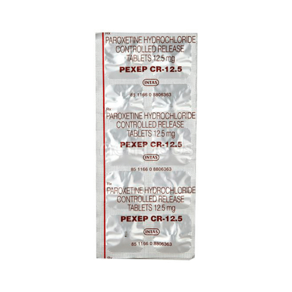 PEXEP CR 12.5MG TAB