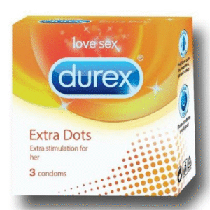 Durex Extra Dots 3 Pcs
