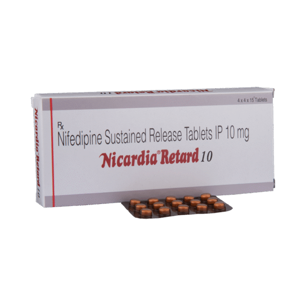 Nicardia 10mg Retard Tab