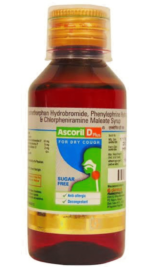 Ascoril D Plus Syp 100ml