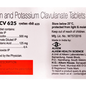 Almox Cv 625mg Tab