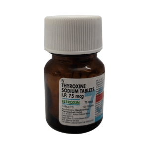 Eltroxin 75mcg 60s Tab