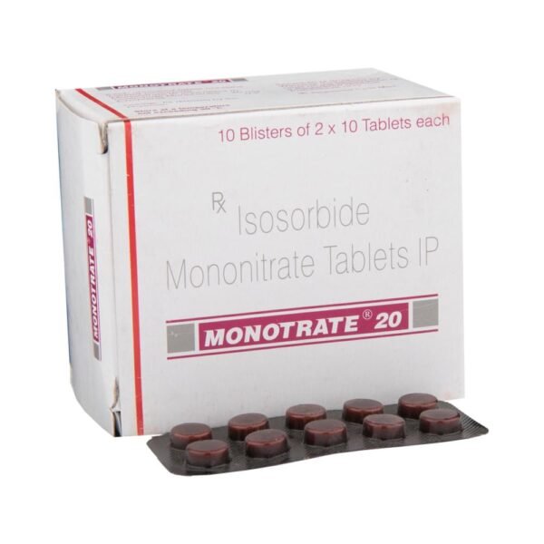 Monotrate 20mg Tab