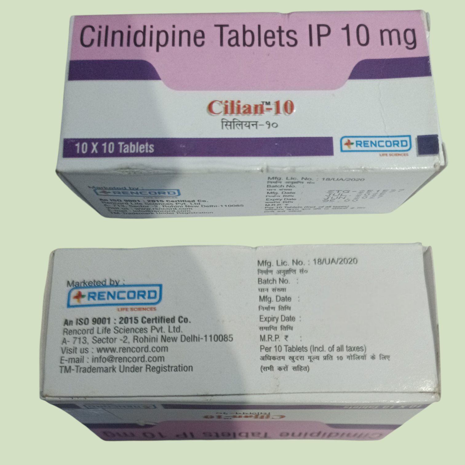 Cilian-10 Tablets