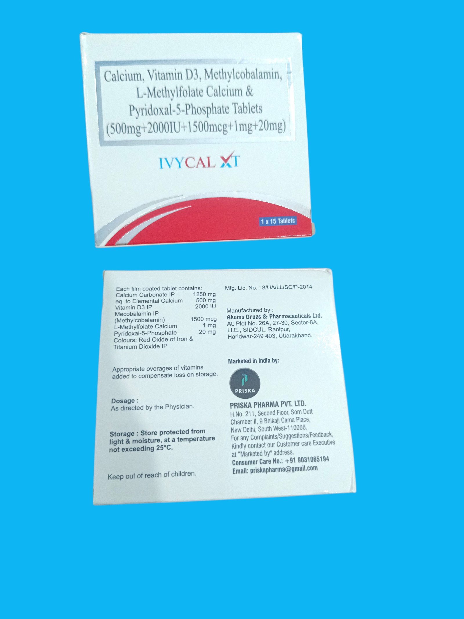Ivycal XT Tablets