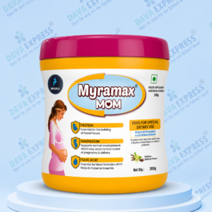 Myramax MOM Vanilla Flavour Powder 200g | Pregnancy & Lactation Nutritional Supplement